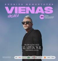Andriaus Mamontovo koncertinis turas “VIENAS.VASARA”
